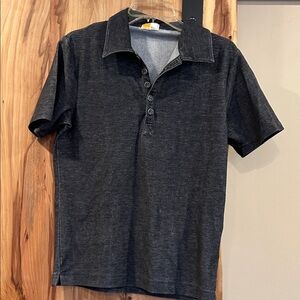 Men's Dark Jean look  Short-Sleeve Polo Shirt